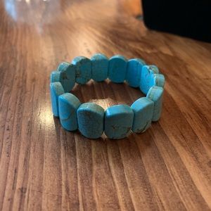 Blue stone bracelet